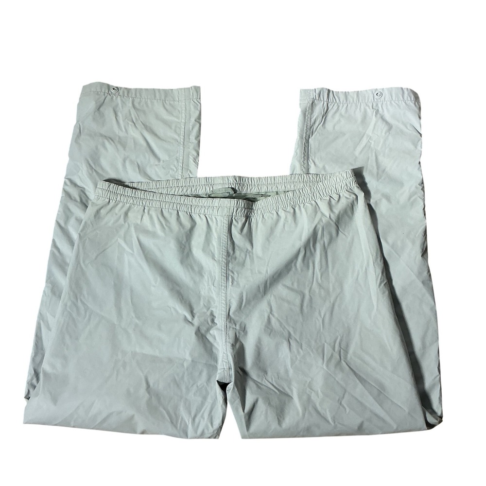 Helly Hansen Helly Tech Rain Pants Mens Medium Grey Outdoor Gorpcore Nylon Zip